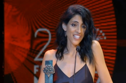 Ainhoa Rodríguez, de Destello Bravío, en el festival de Málaga