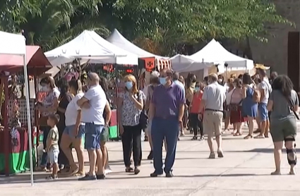 Casetas del mercado del Martes Mayor