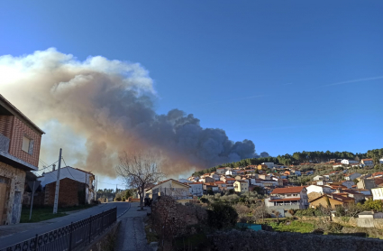Imagen del incendio