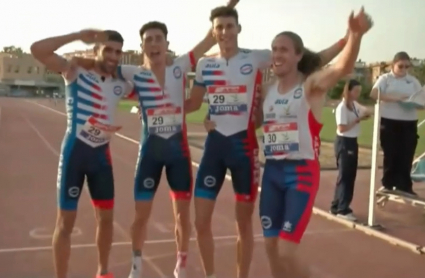 El equipo del 4X400 del CAPEX conquistó la victoria en la pista Fontanar de Córdoba.