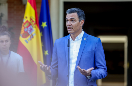 El presidente del Gobierno, Pedro Sánchez