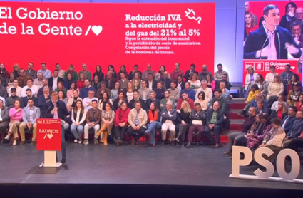 Pedro Sánchez en Badajoz