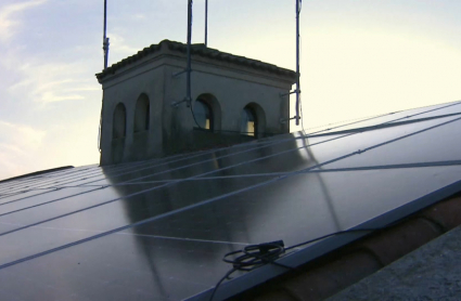 Paneles solares en Cedillo