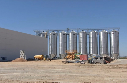 Obras para la planta de procesado de almendra en Miajadas