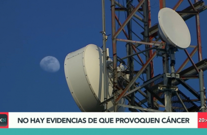 Antenas de televisión y telefonía móvil en la Sierra de Montánchez
