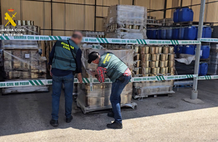 Aceitunas y encurtidos inmovilizados en Valencia