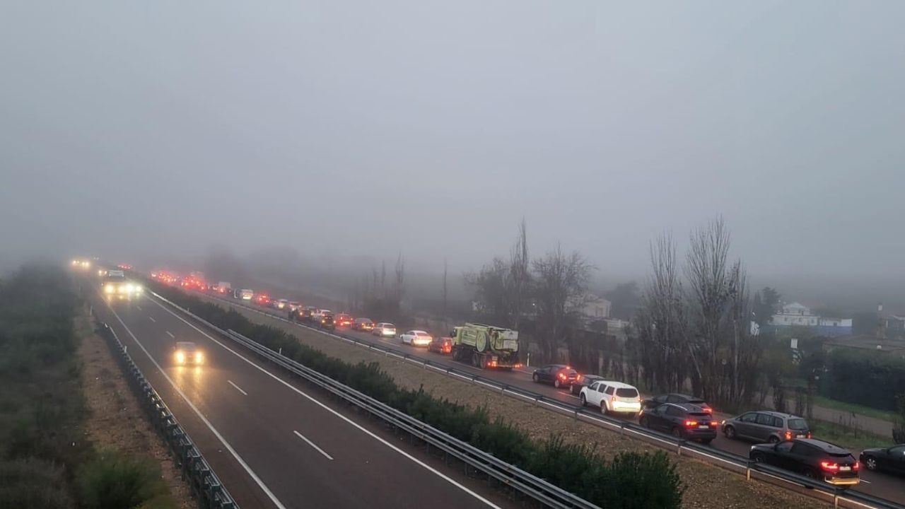 Accidentes por la niebla