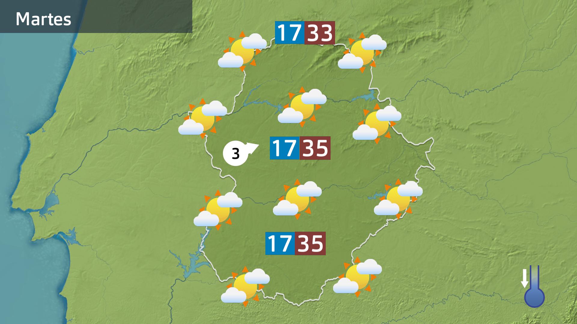 Prevision Extremadura