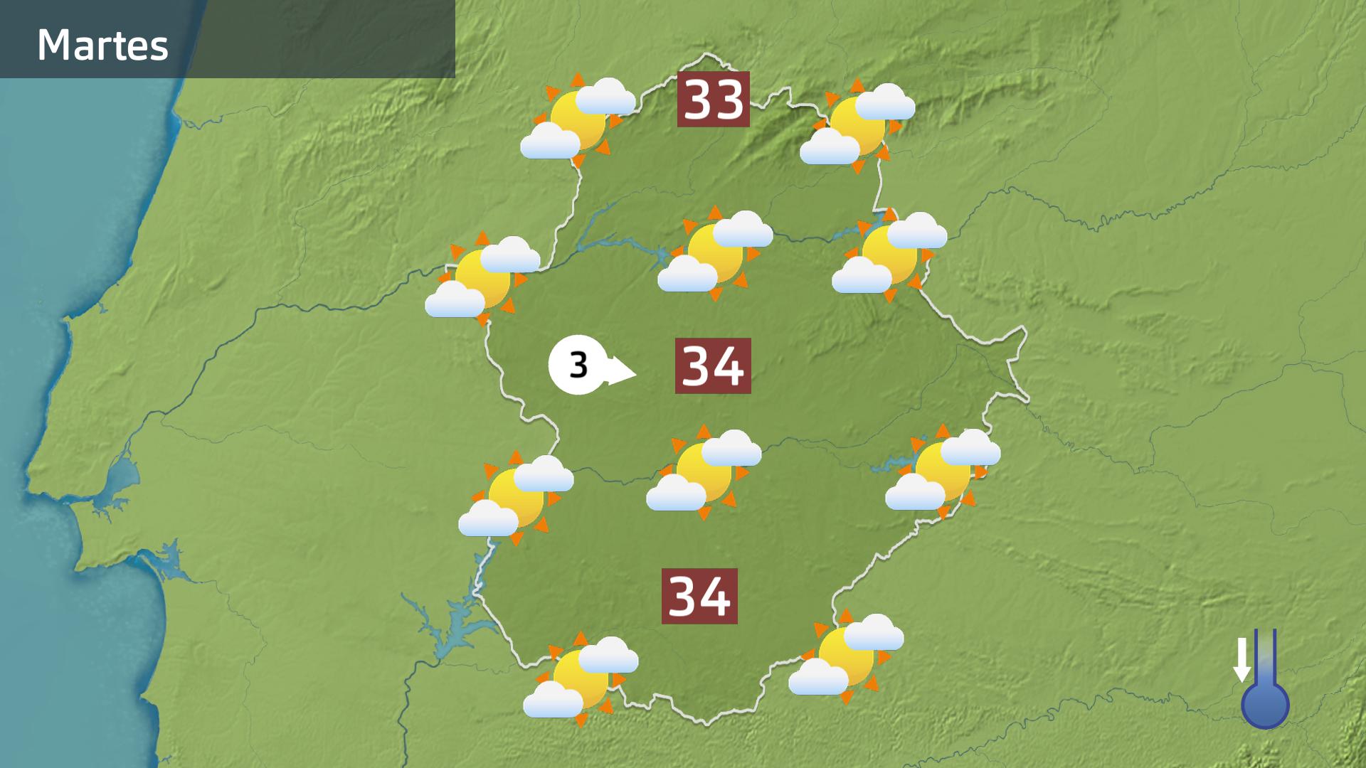 Prevision Extremadura