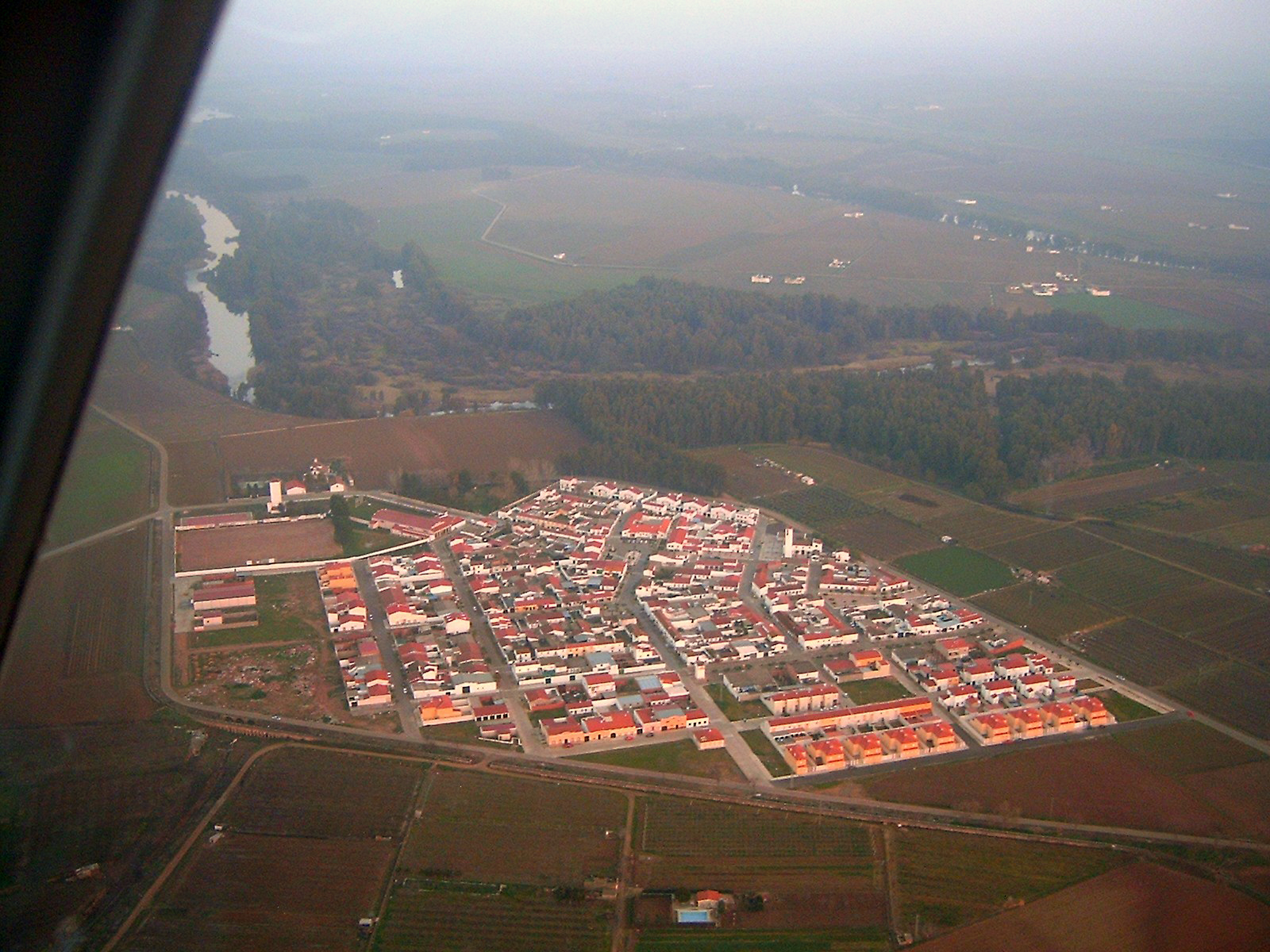 Vista aérea de Barbaño. Fuente: Ayto. de Barbaño