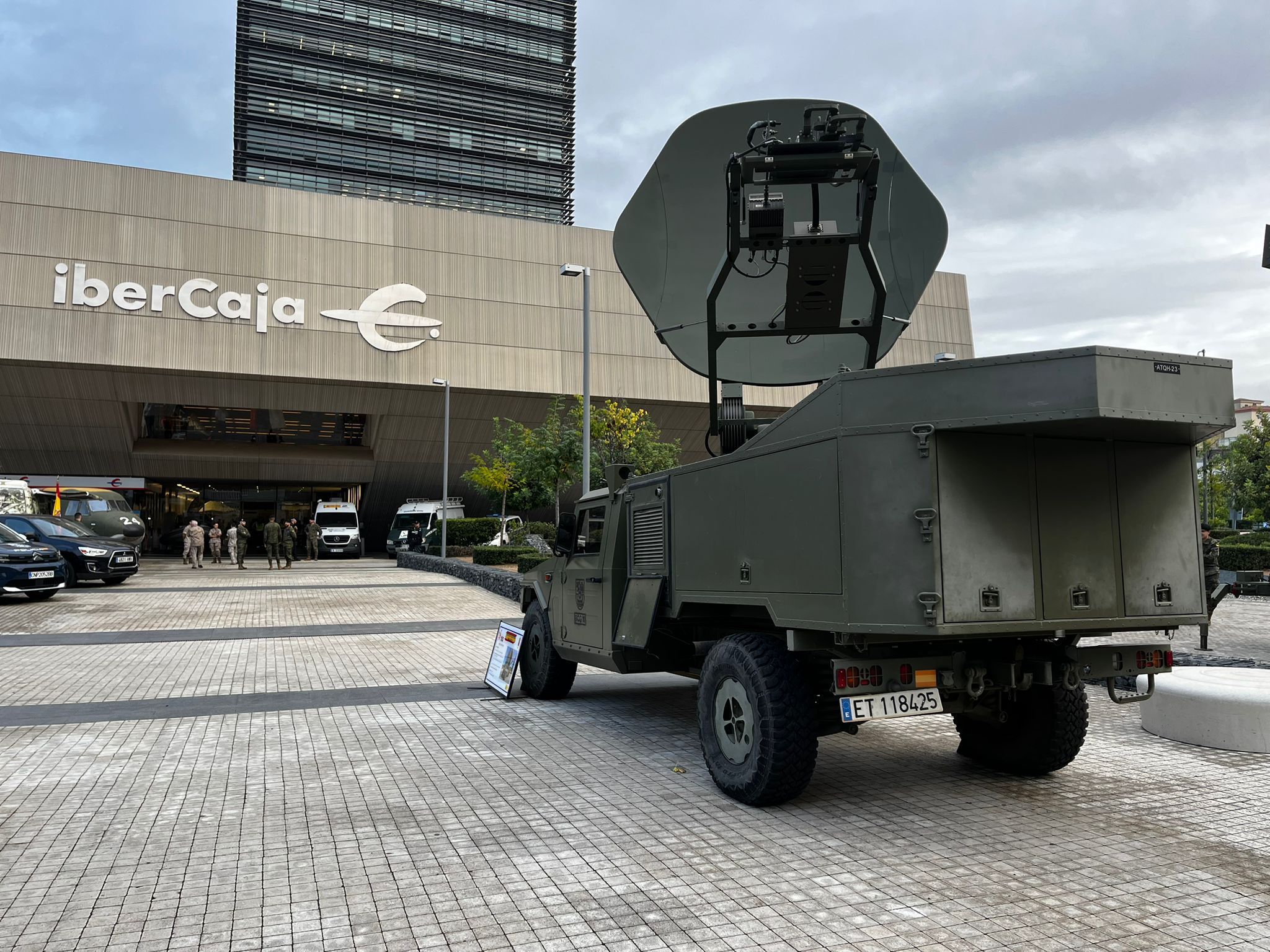 Unidad de satélite del Ejército.