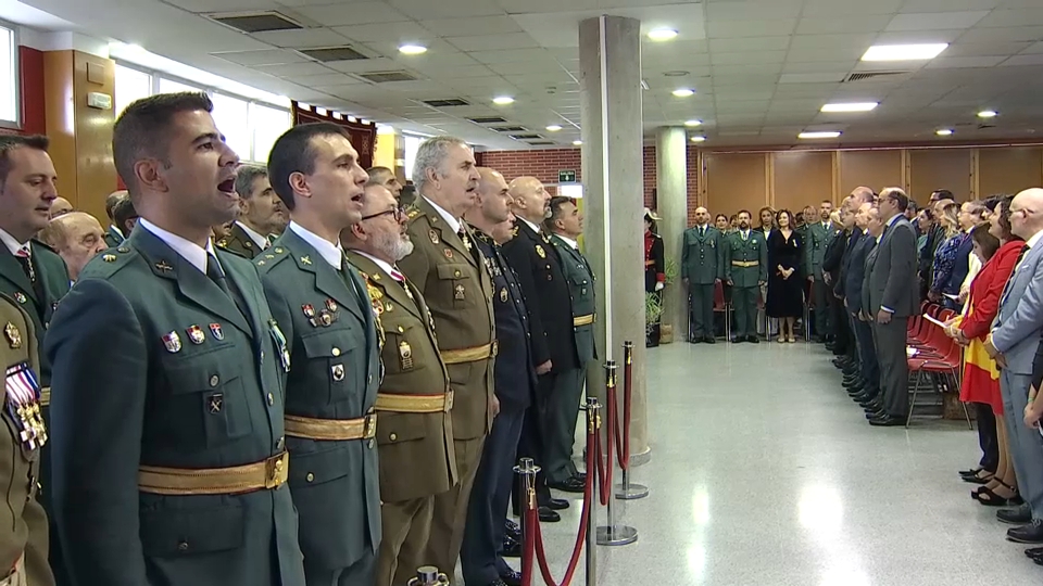 Acto en Cáceres por la patrona de la Guardia Civil