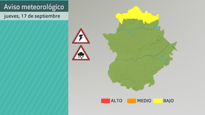 Avisos meteorológicos próximas 48 horas. Aemet