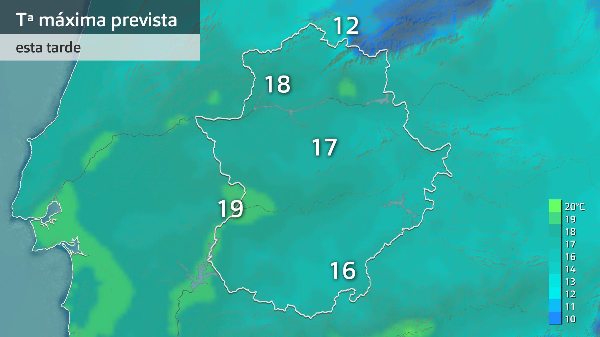 Mapa de previsión para hoy miércoles 4 de diciembre