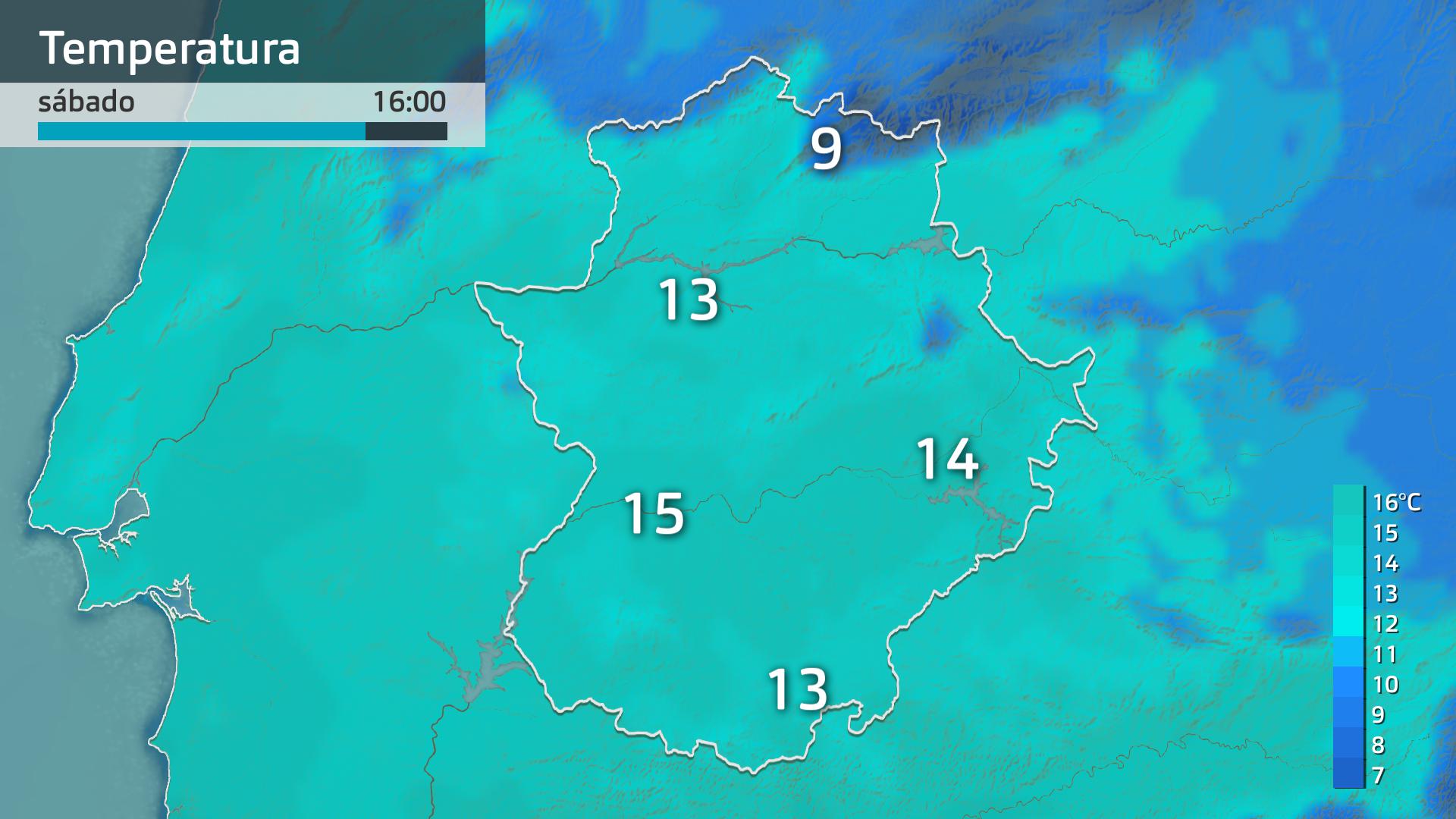 Temperatura máxima prevista