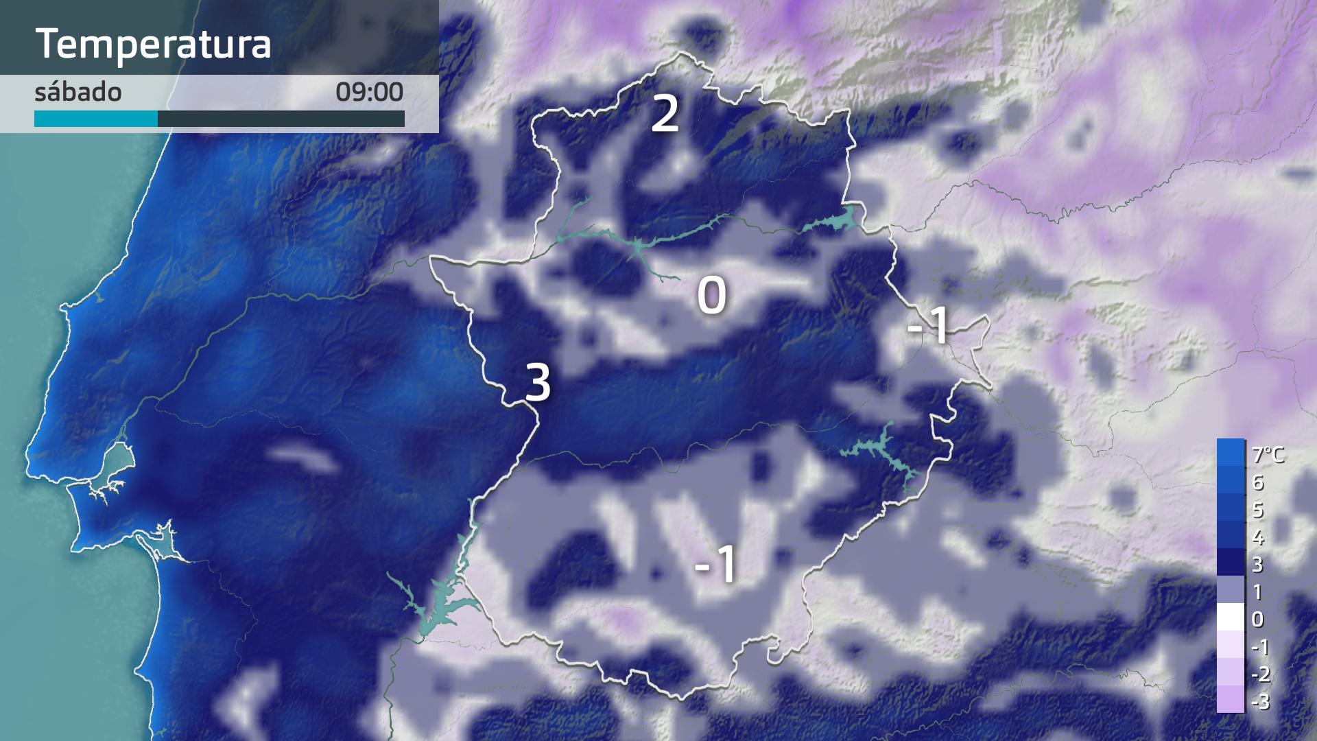 Temperatura mínima prevista