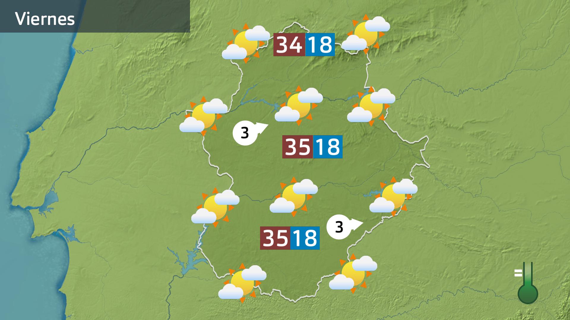 Prevision Extremadura