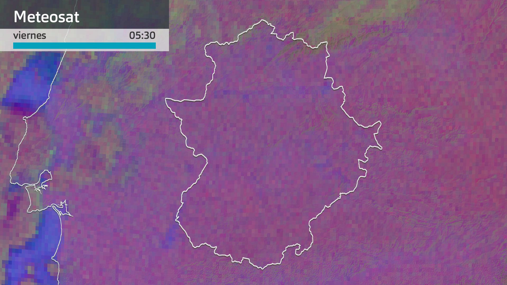 Imagen del Meteosat viernes 1 de marzo 5:30 h.