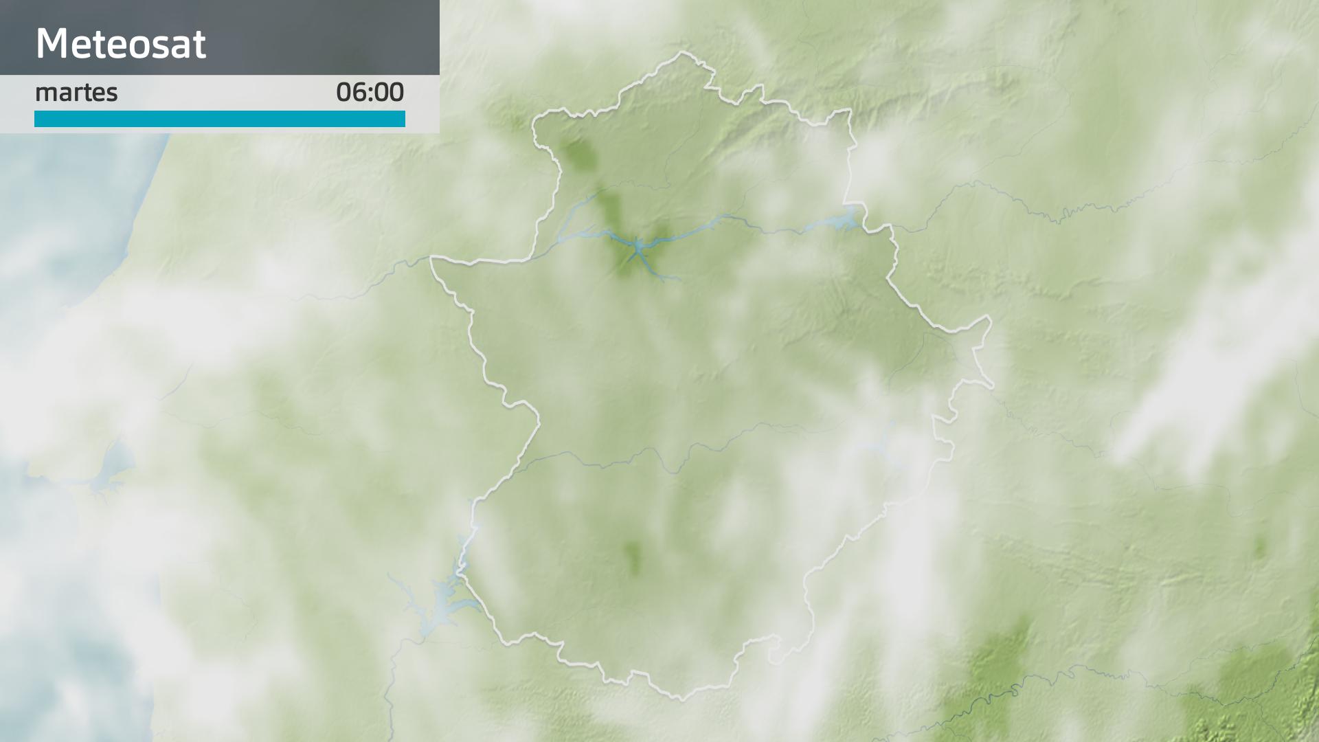 Imagen del Meteosat martes 26 de noviembre 6 h.