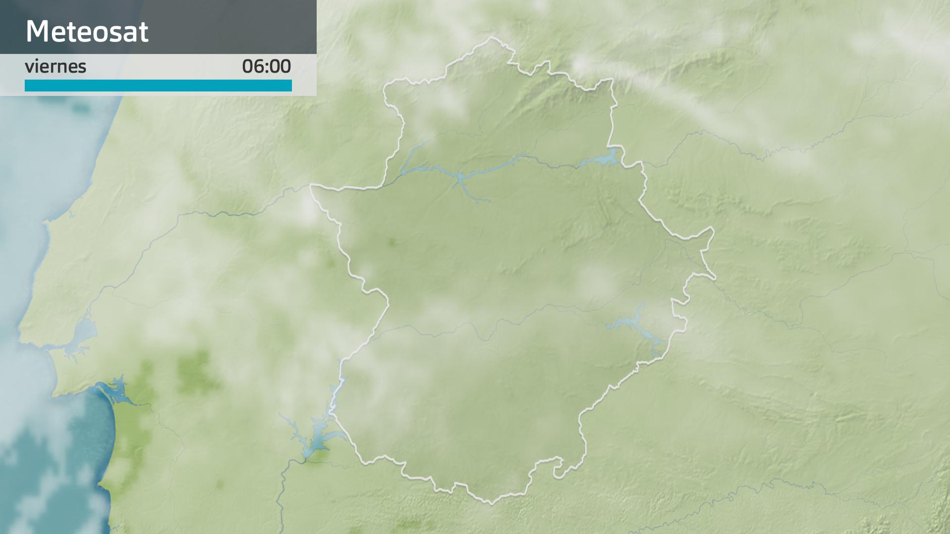 Imagen del Meteosat viernes 3 de enero 6 h.