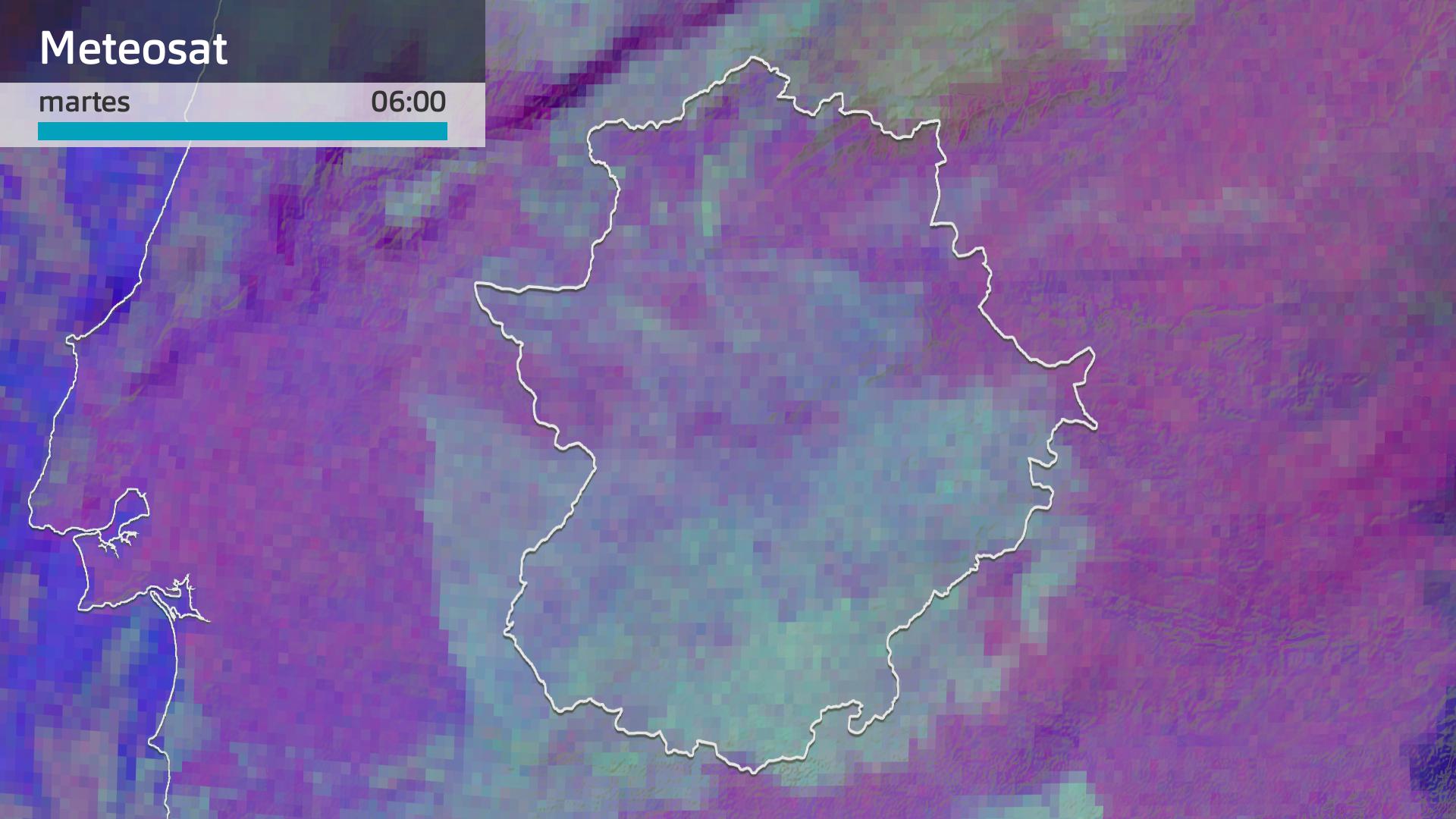 Imagen del Meteosat martes 3 de diciembre 6 h.