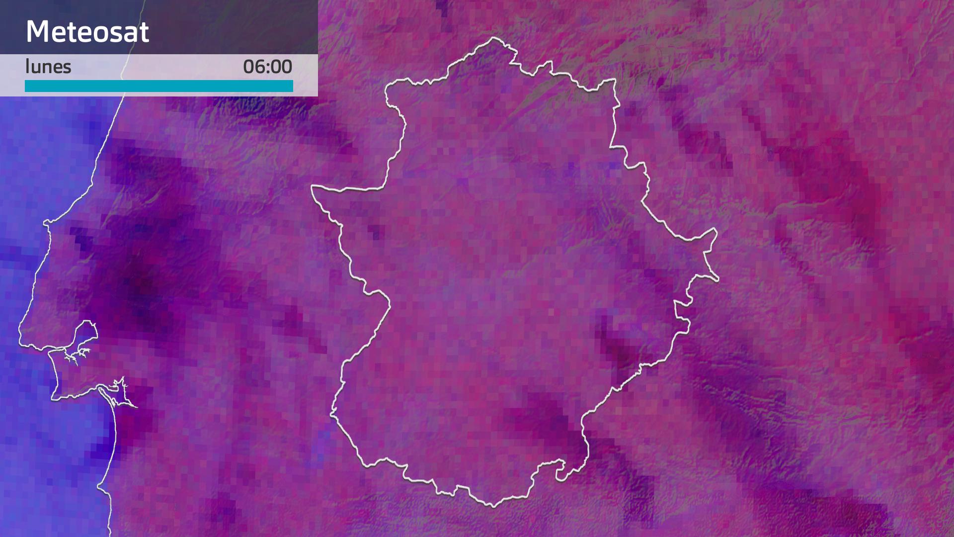 Imagen del Meteosat lunes 16 de diciembre 6 h.