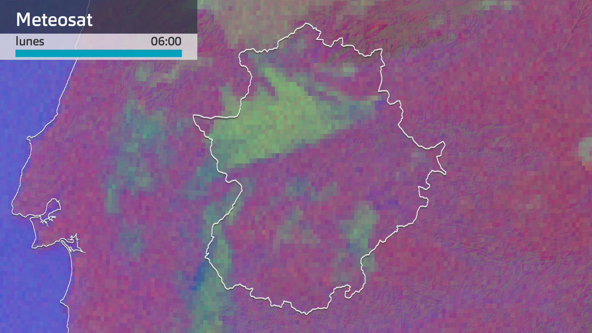 Imagen del Meteosat lunes 30 de diciembre 6 h.