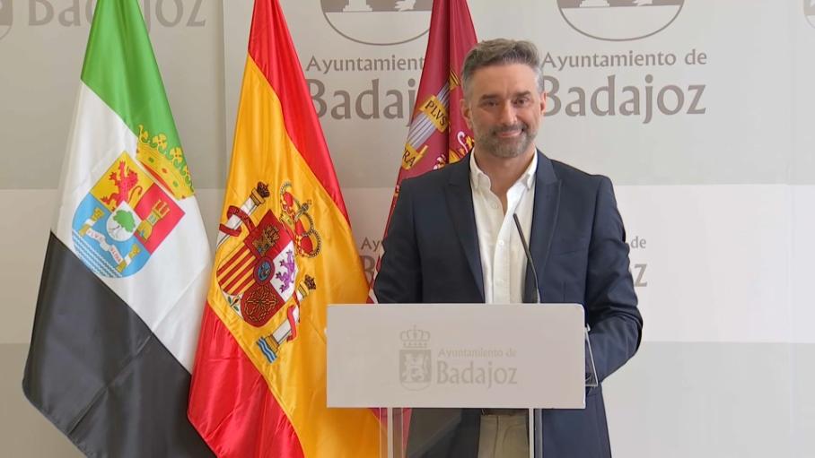 Carlos Pérez, exconcejal de Vox en el Ayuntamiento de Badajoz