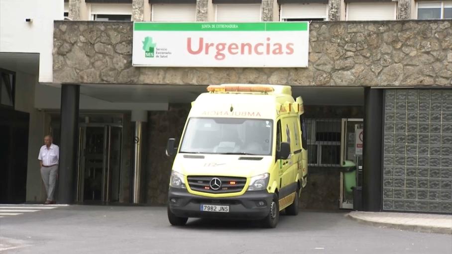 Herido grave un motorista en la localidad cacereña de Valrío