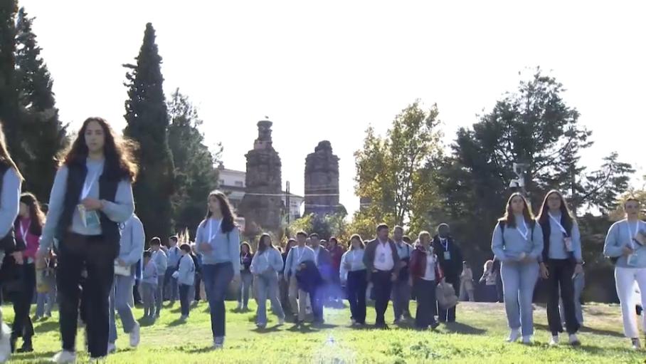 Jóvenes en Mérida durante una Jornada Interdiocesana