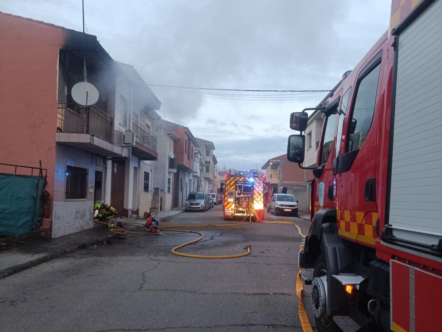 Incendio en Moraleja