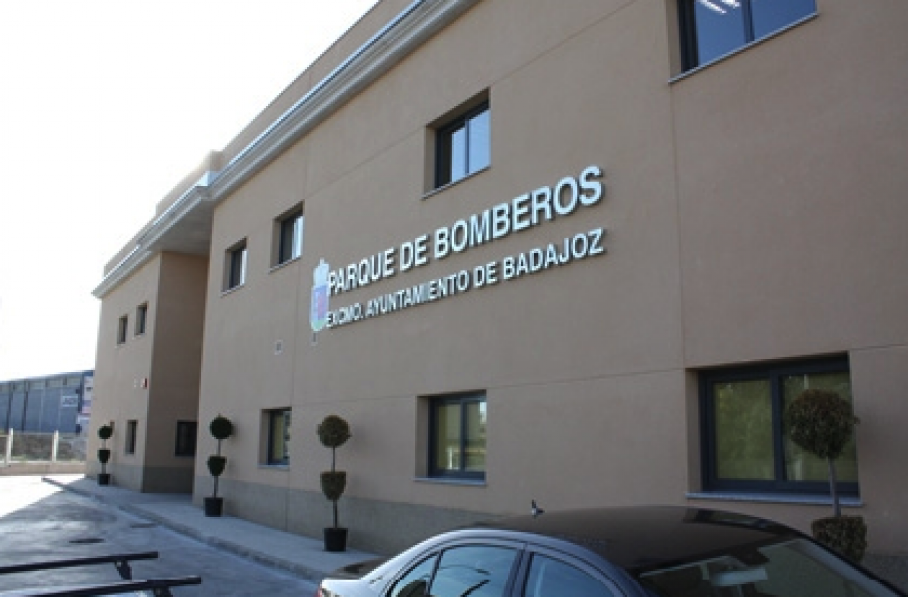 parque bomberos badajoz