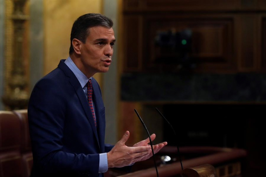 Pedro Sánchez en el Congreso