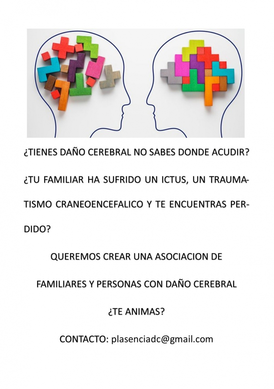 Nueva asociación daño cerebral.