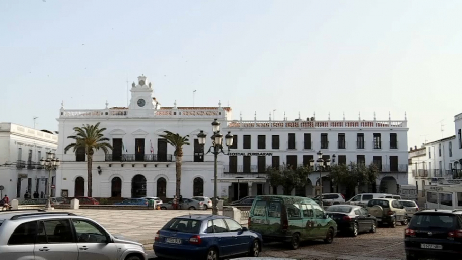 Plaza de Llerena, en la provincia de Badajoz