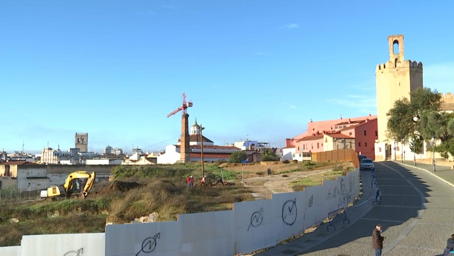 Obras en El Campillo, Badajoz