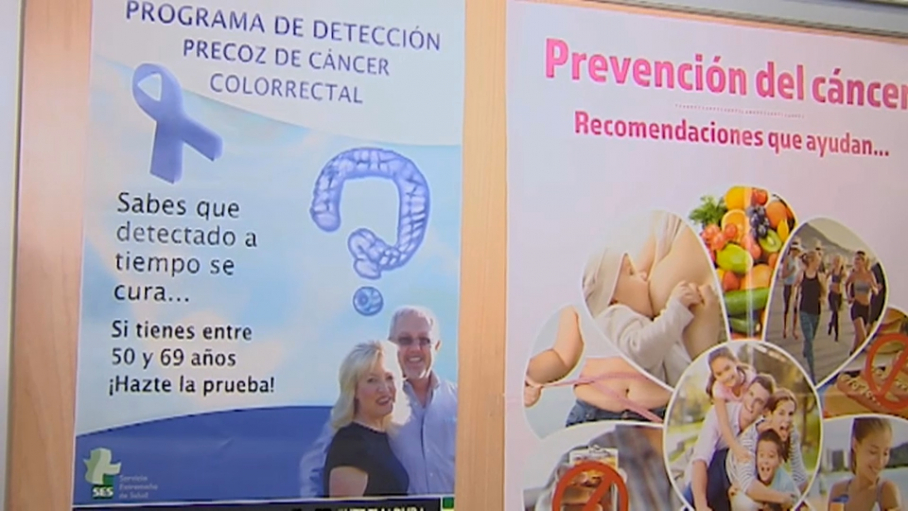 Cartelería prevención cáncer colon