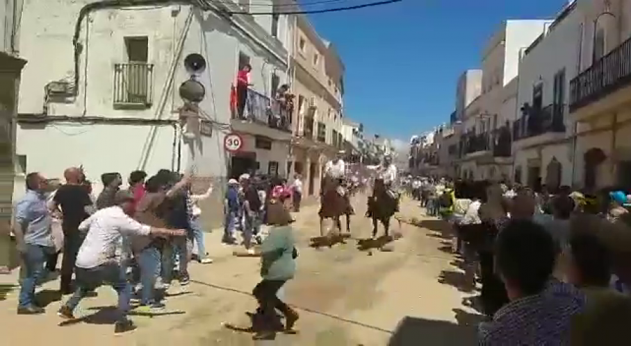 Momentos previos al accidente