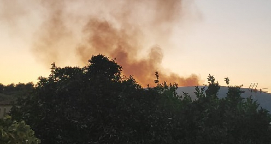 Incendio en Perales del Puerto