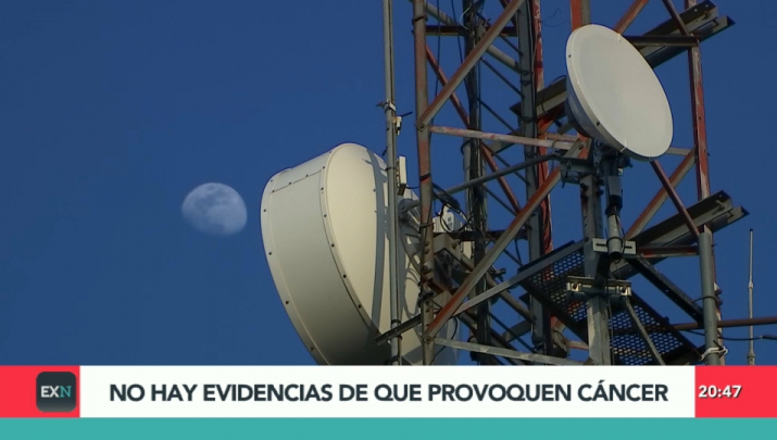 Antenas de televisión y telefonía móvil en la Sierra de Montánchez