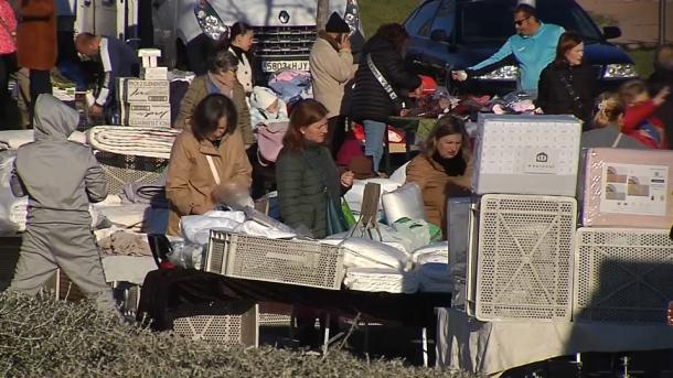 Mercadillo extraordinario en Cáceres