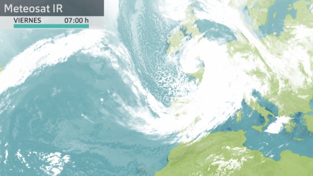 Imagen meteosat del viernes, 2 de octubre