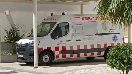 Ambulancia de la empresa Ambuvital