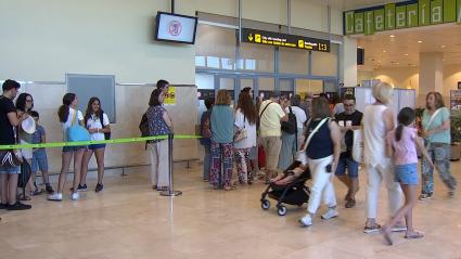 Normalidad en el aeropuerto de Badajoz