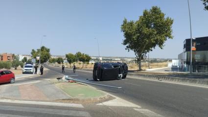 Accidente en la avenida Reina Sofía