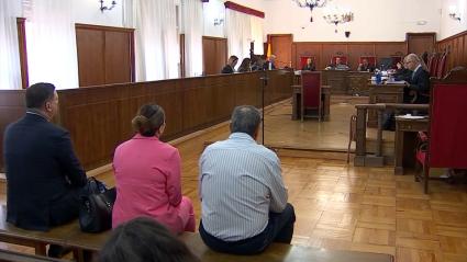 Sesión en la Audiencia Provincial de Badajoz