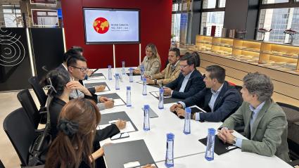 Visita del consejero de Economía a China