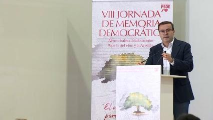 Gallardo defiende que la memoria democrática es de "todas las personas decentes"