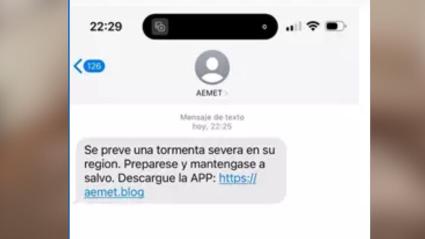 Alerta de estafa: AEMET avisa de la llegada de SMS falsos suplantando su identidad