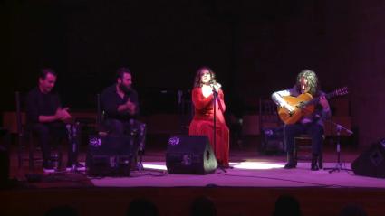 Esther Merino en el Festival Flamenco de Cáceres